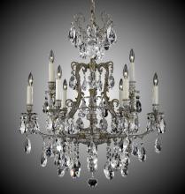  CH7423-O-10W-ST - 6+3 Light Parisian Chandelier